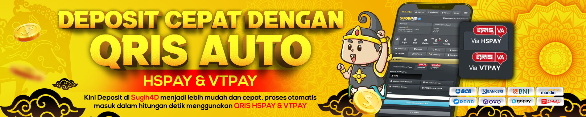 Sugih4D | Deposit Qris Auto